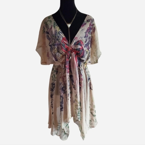 Vintage Dresses & Skirts - Libian Sheer Y2K Asymmetric Babydoll Dress Tattoo Fairy Grunge Measures Size M